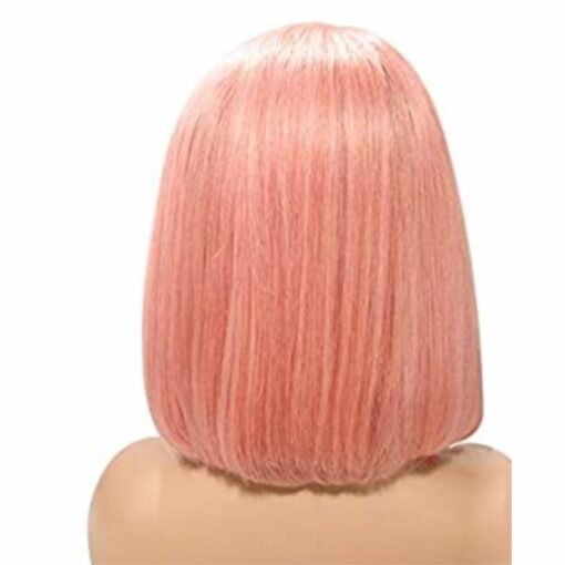 Pink wig bob4