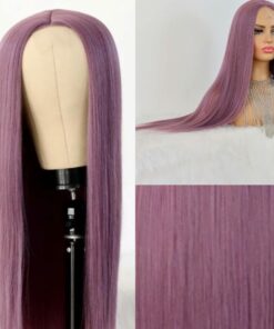 Purple wig Long 2 1