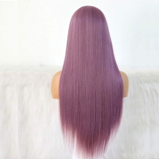 Purple wig Long 4