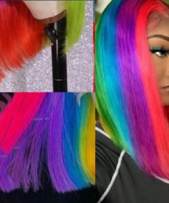 Rainbow Bob Wig2
