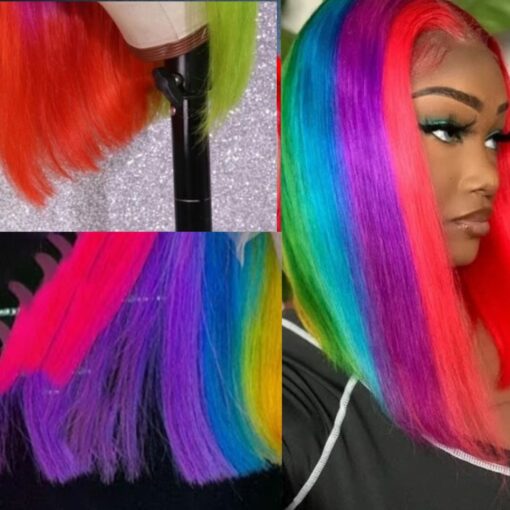 Rainbow Bob Wig2