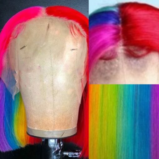 Rainbow Bob Wig3