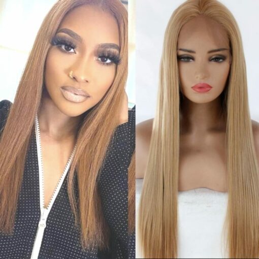 Strawberry Blonde Wig-Long Straight 1