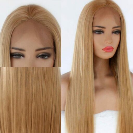 Strawberry Blonde Wig-Long Straight 3