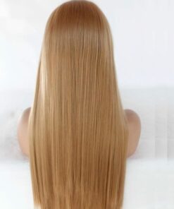 Strawberry Blonde Wig Long Straight 4