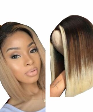 Blonde Ombre Bob-straight1