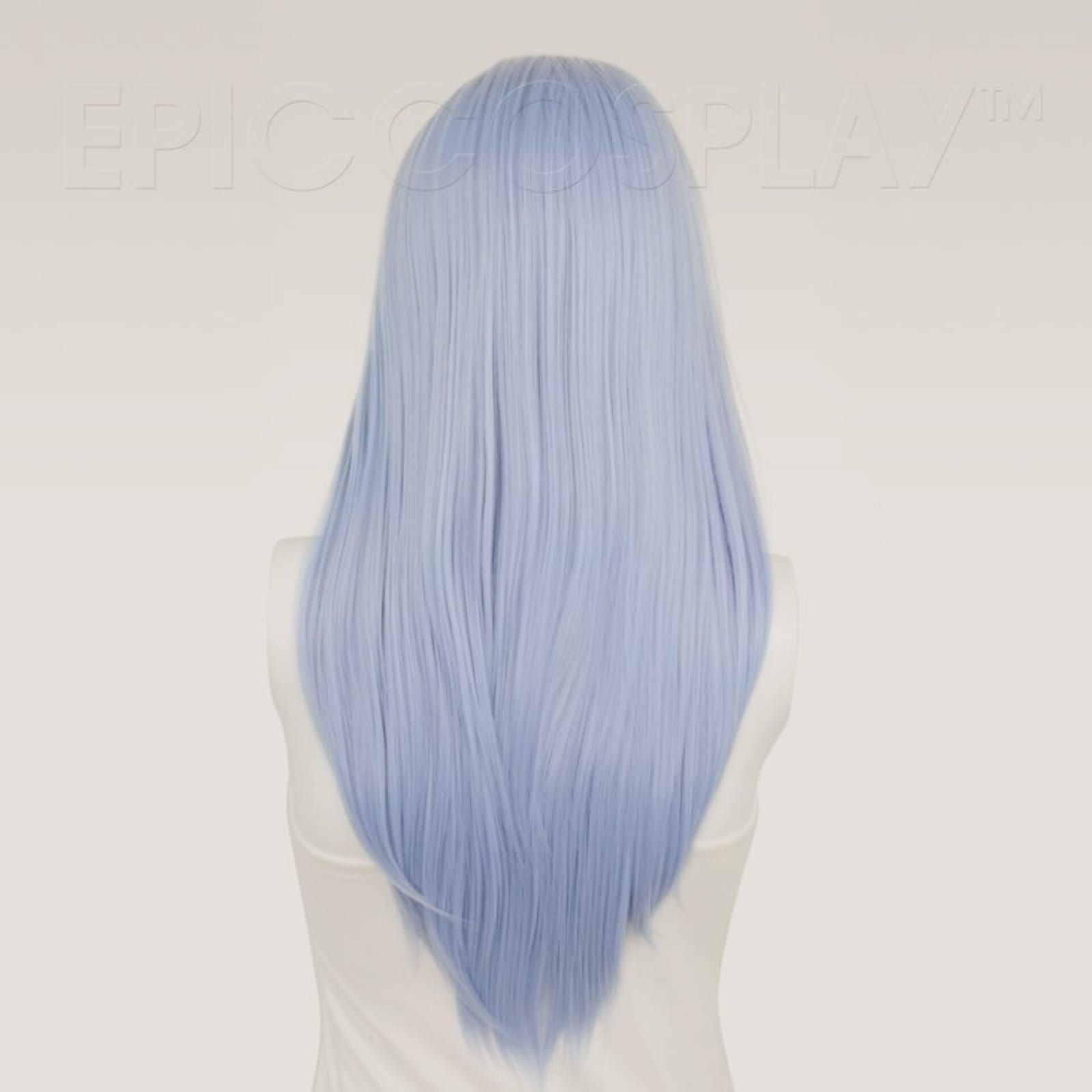 Candy Colored Hair-Straight blue wig 4