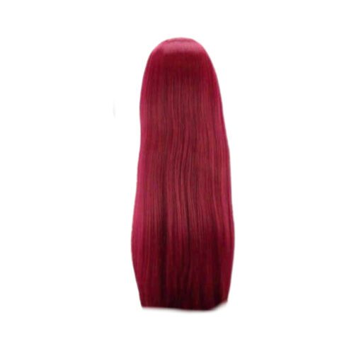 Red Halloween Wig 4