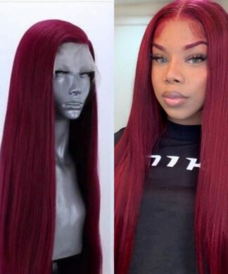 Red Halloween Wig1