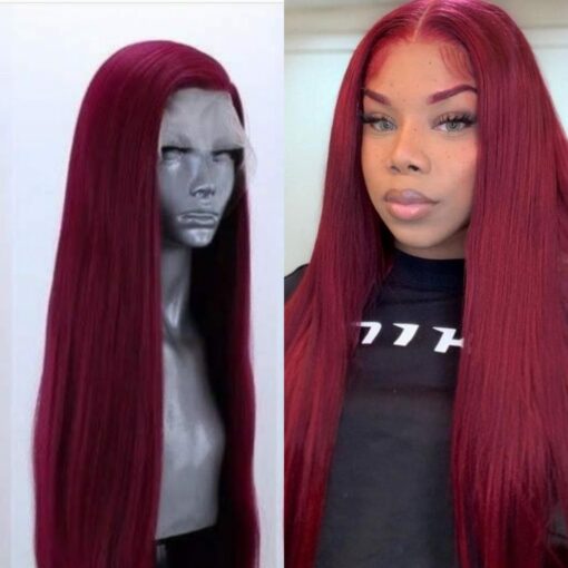 Red Halloween Wig1