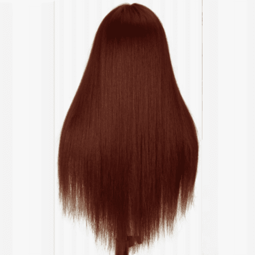 auburn colored wig straight long4