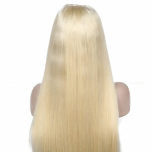 blonde u part wig-long straight 3