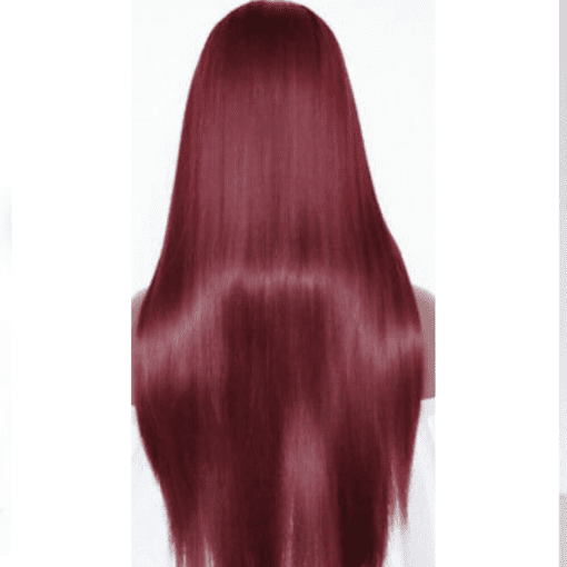 burgundy wig with bangs-straight long(4)