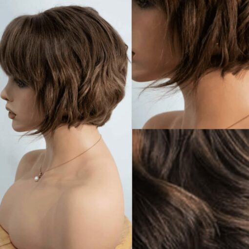 layered french bob-brown straight 3