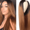 ombre u part wig straight long1