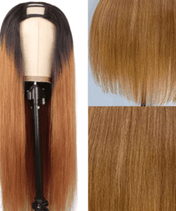 ombre u part wig straight long3