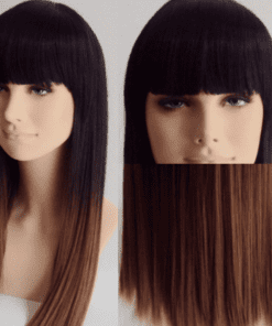 ombre wig with bangs﻿ straight long2