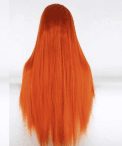 orange ombre wig﻿ straight long4