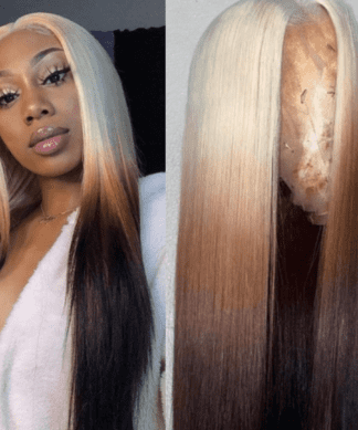 reverse ombre wig straight long(1)