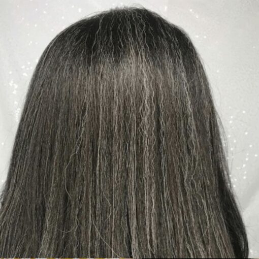 salt and pepper wigs for black women-short straight 2