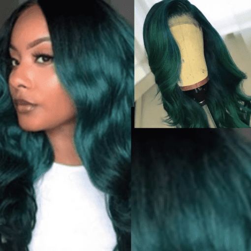 12 inch body wave green-wavy medium(2)