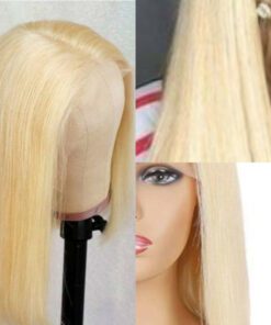 14 inch Bob wig blonde straight2