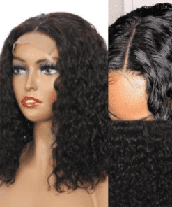 14 inch curly wig short black2