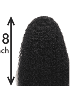 18 inch water wave wig curly medium black4