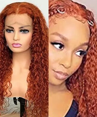 180 density orange wig-curly1