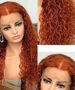 180 density orange wig curly3