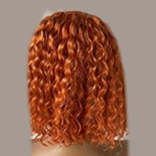 180 density orange wig-curly4