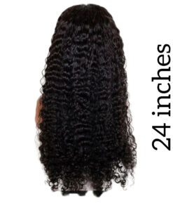 24 inches deep waves wig black long wavy4
