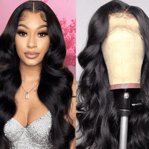 26 inch body wave wig-long black wavy(1)