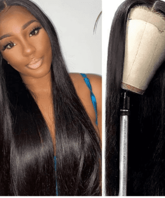 26 inch wig -straight long black(1)