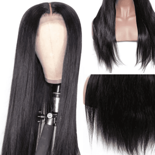 26 inch wig -straight long black(3)