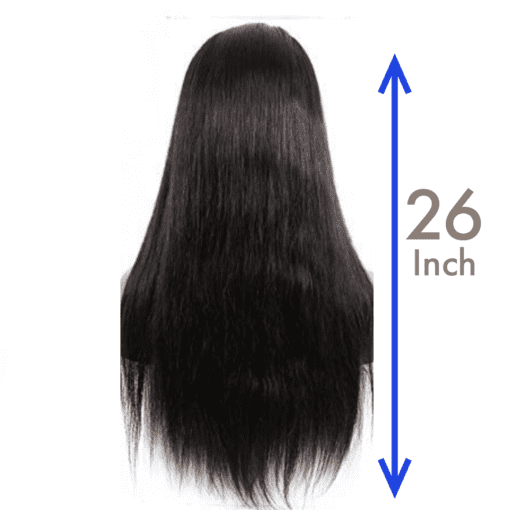 26 inch wig -straight long black(4)