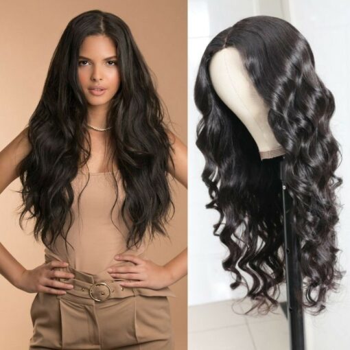 2a waves wig-long wavy black1