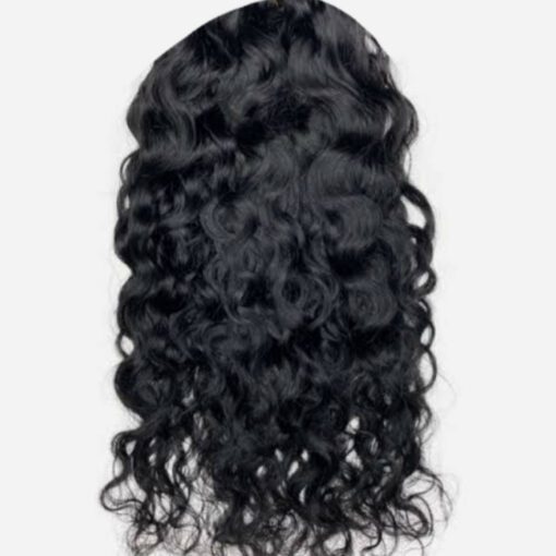2c curly wig-long black4