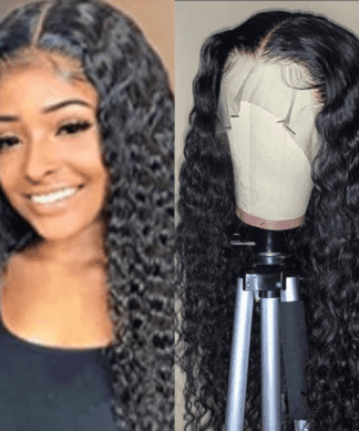 30 inch curly wig-curly long black(1)