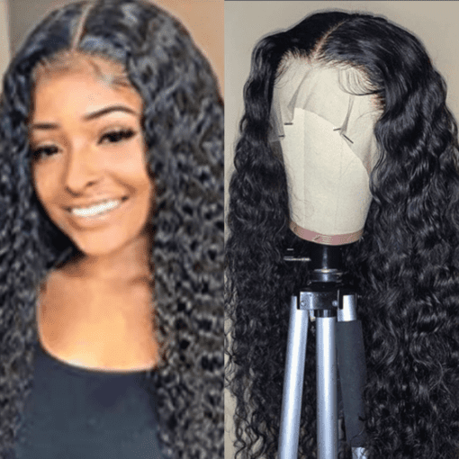 30 inch curly wig curly long black1