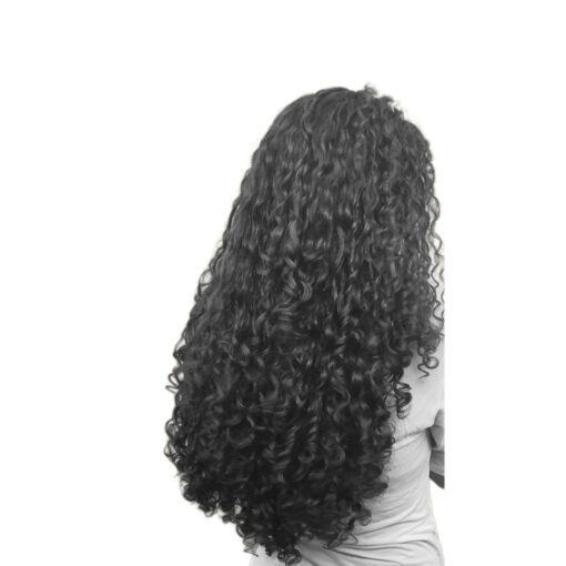 3a curly hair-long black curly4