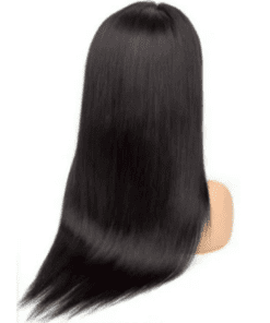 5x5 closure wig long straight black4
