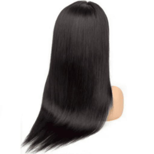 5x5 closure wig-long straight black(4)