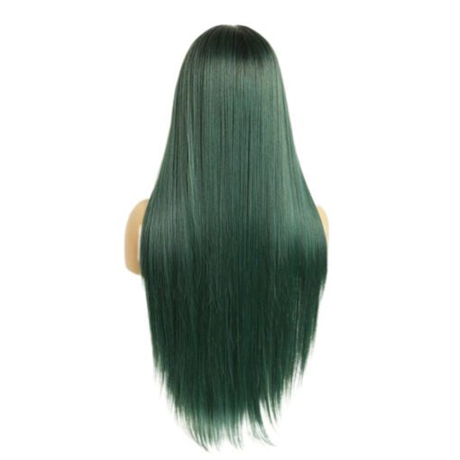 Green cosplay wig4
