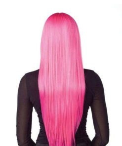 Neon Pink Wig 4