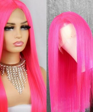 Neon Pink Wig1