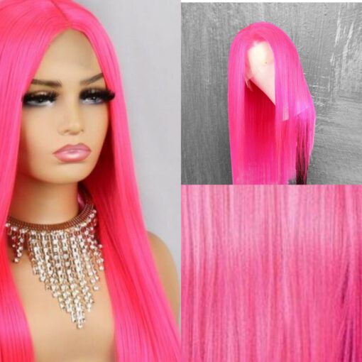 Neon Pink Wig2