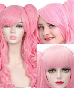 Pink Pigtail Wig3