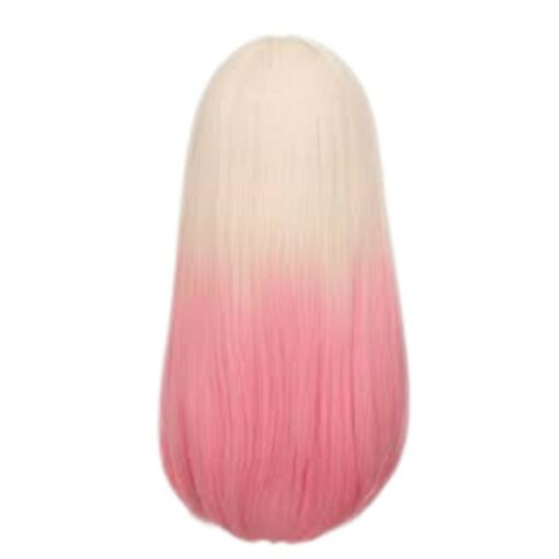 Pink and White Wig4