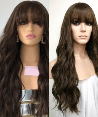 Sparse bangs-curly long brown1